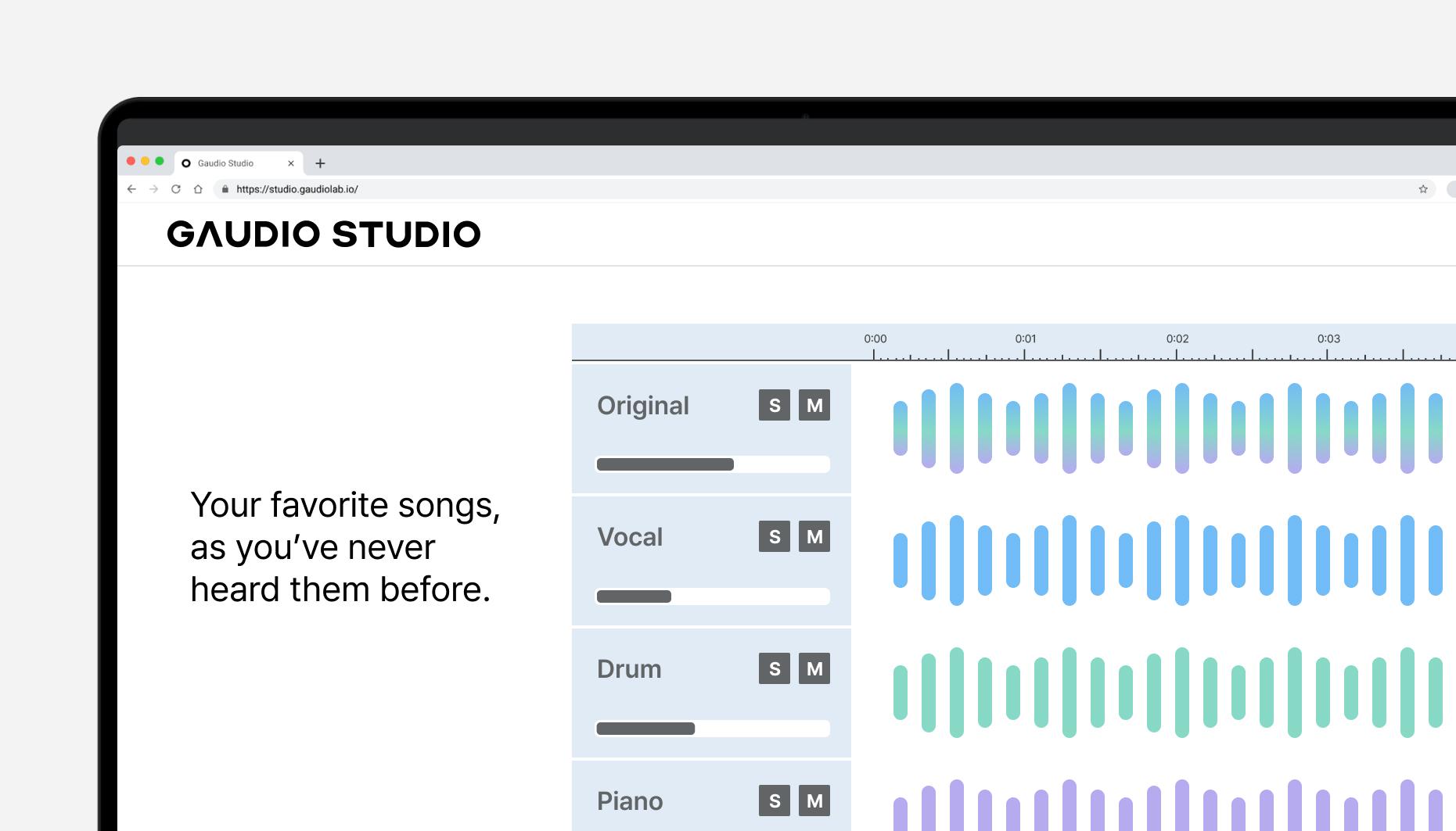 Gaudio Studio – Your favorite songs, as you’ve never heard them before